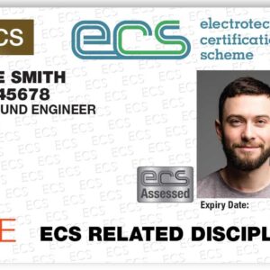 ECS Sound And Light Engineer Card