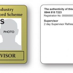 CISRS Scaffolding Supervisor Card