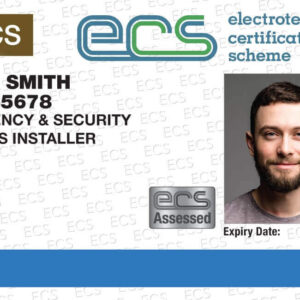ECS Emergency and Security Systems Installer Card